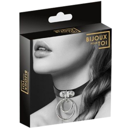 Чокер с двумя кольцами