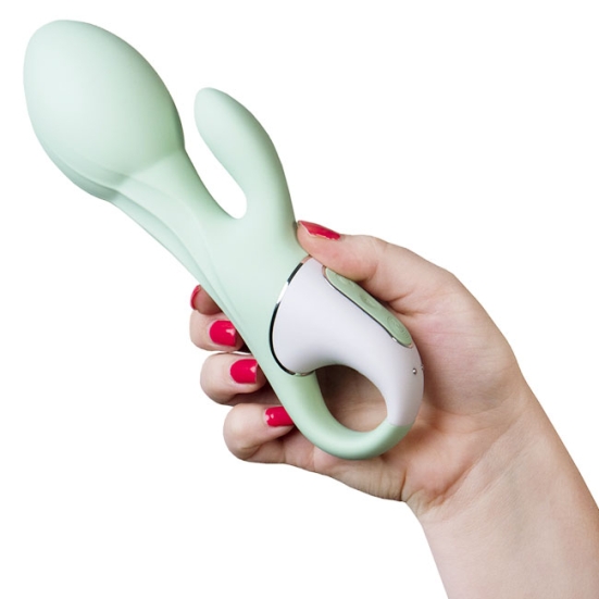 Вибратор Satisfyer Air Pump Bunny 5+