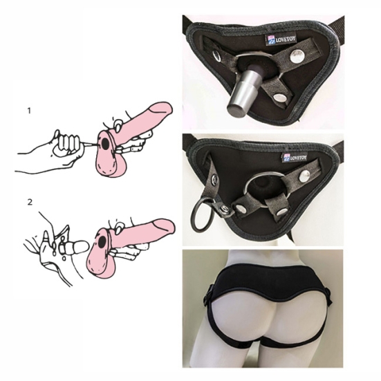 Фаллос-насадка с вибрацией Unicock 6&quot;