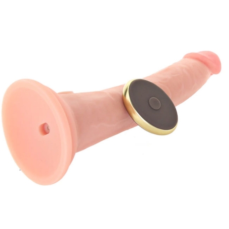 Фаллос-вибратор 7" Vibrating Silicone Dual Density