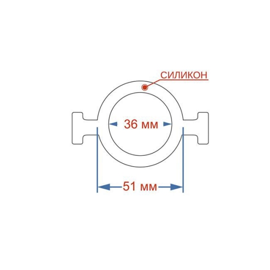 Кляп-кольцо Sitabella 3198-1