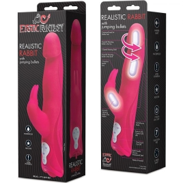 Вибратор Erotic Fantasy Realistic Rabbit
