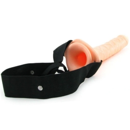 Страпон полый Pipedream 10" Hollow Strap-On