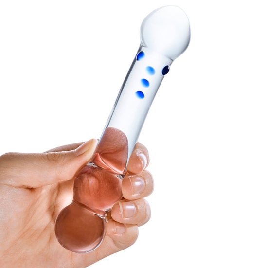 Фаллос из стекла Glas 6&quot; Curved G-Spot