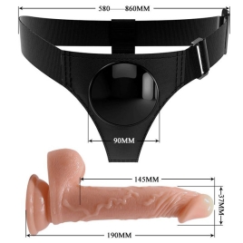 Страпон Pretty Love Kevin